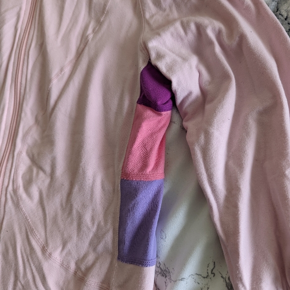 RARE Reversible Lululemon Zip-Up Pink Size 6 - Picture 6 of 8